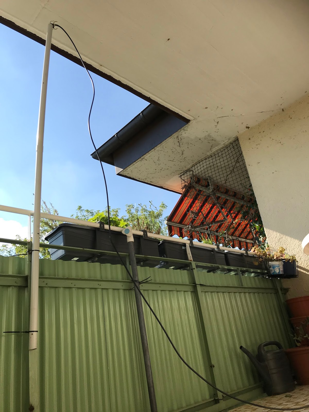 Photo of balcony North-West direction with antenna